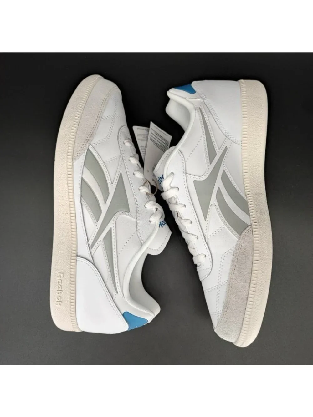Reebok Finale Men's Size 10 Sneakers Leather White Low Top 1000200019